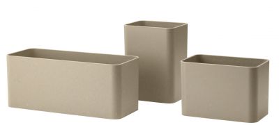 Organizers Storage Boxes String Furniture Beige